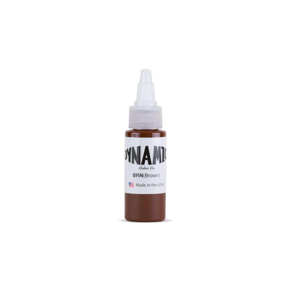 Dynamic Tattoo Ink | Brown | 1 oz - Monster Steel