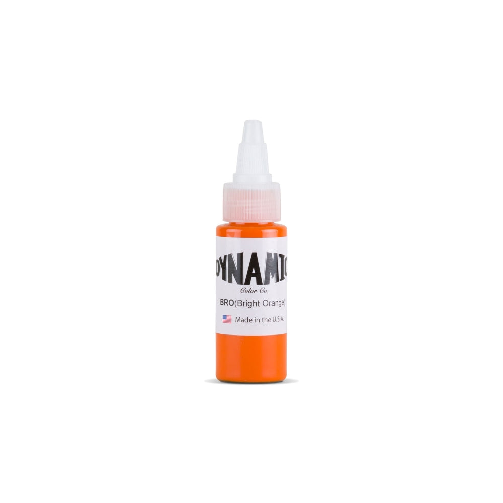 Dynamic Tattoo Ink | Bright Orange | 1 oz - Monster Steel