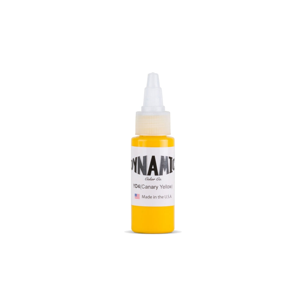 Dynamic Tattoo Ink | Canary Yellow | 1 oz - Monster Steel