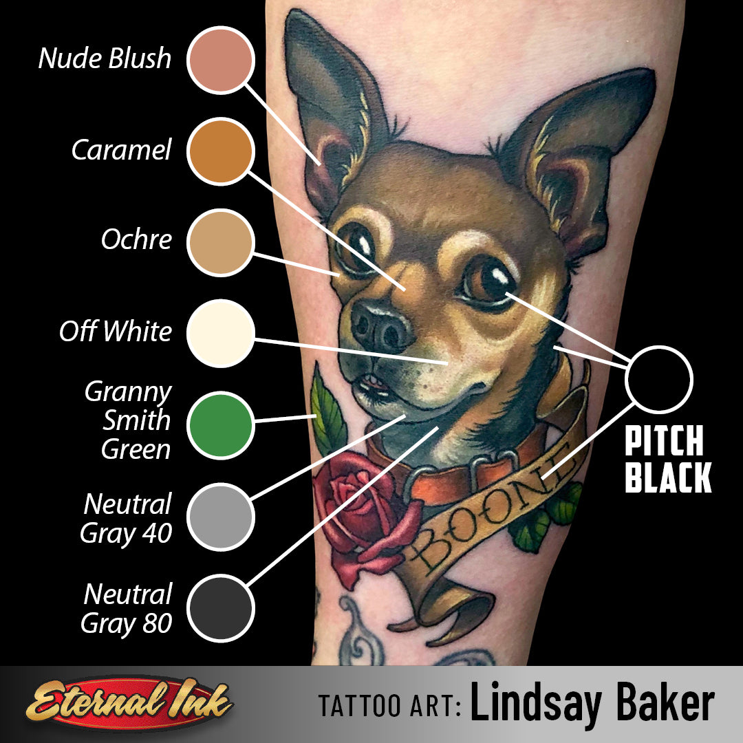 Eternal Tattoo Ink - Granny Smith Green Apple - Monster Steel