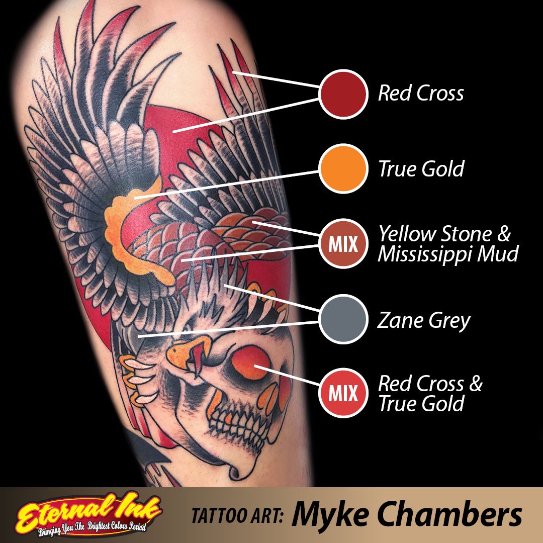 Eternal Tattoo Ink - True Gold - Monster Steel