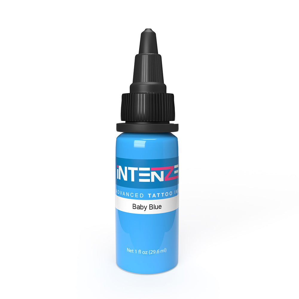 Intenze Tattoo Ink - Baby Blue - Pick Size - Monster Steel