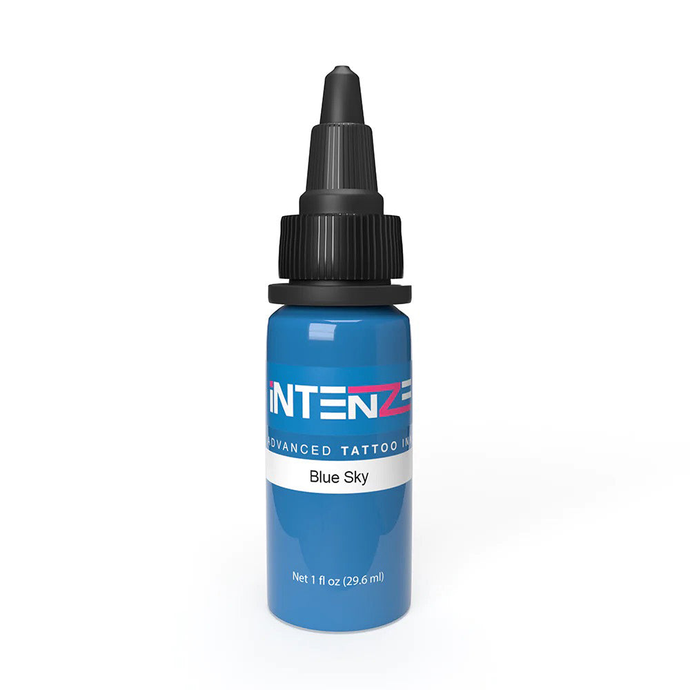 Intenze Tattoo Ink - Blue Sky - Pick Size - Monster Steel