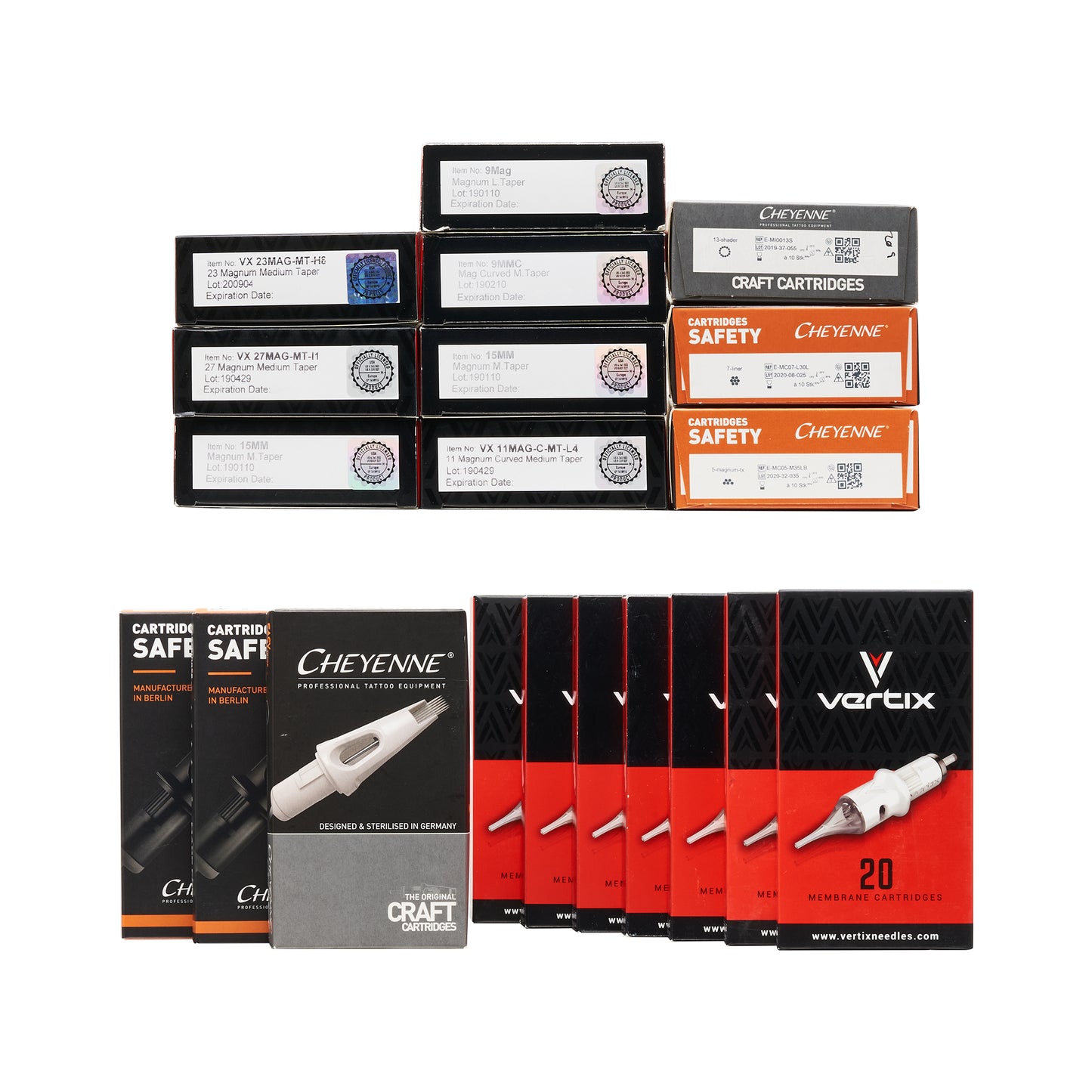 Closeout Tattoo Practice Kit - Monster Steel