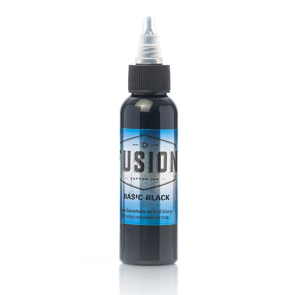 Fusion Tattoo Ink | Basic Black - Monster Steel