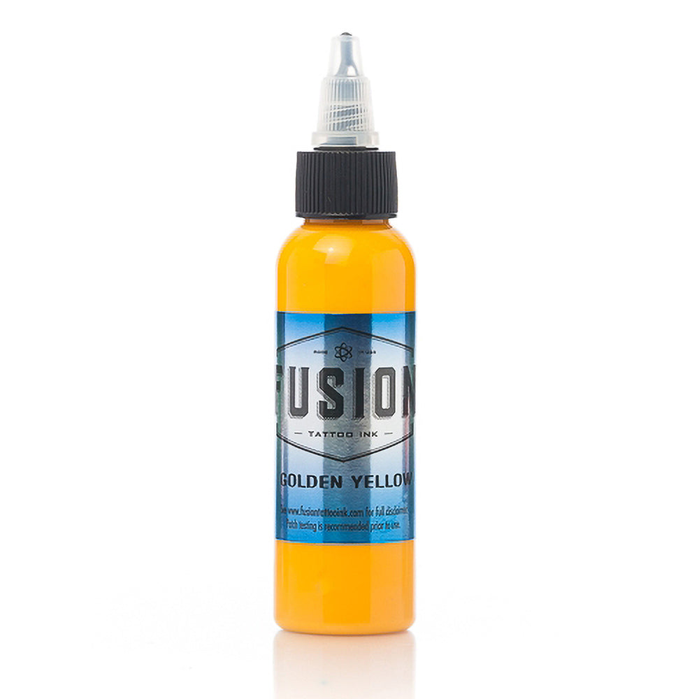 Fusion Tattoo Ink | Golden Yellow - Monster Steel