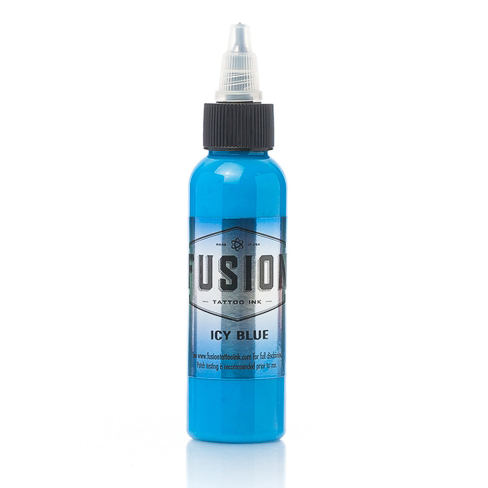Fusion Tattoo Ink | Icy Blue | 1 oz - Monster Steel