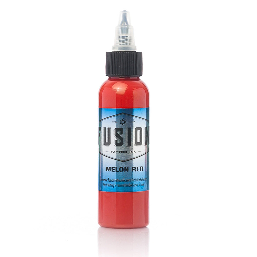 Fusion Tattoo Ink | Melon Red | 1 oz - Monster Steel