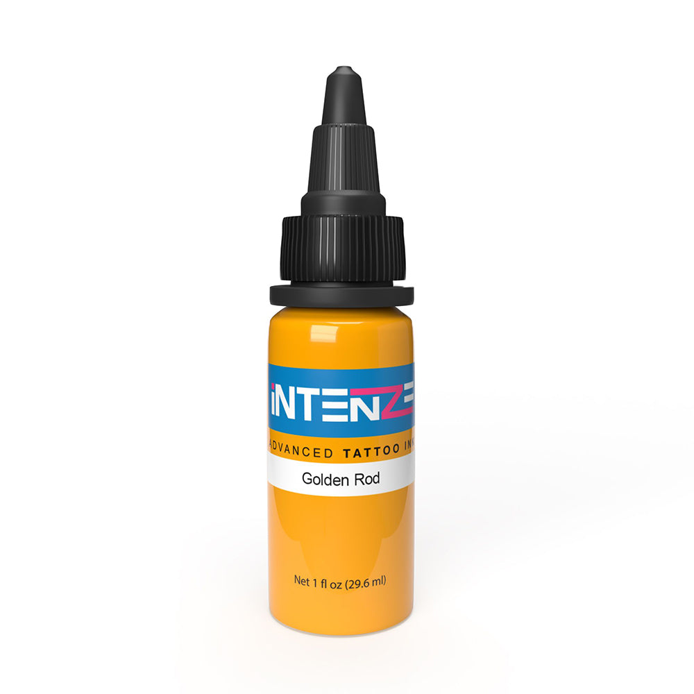 Intenze Tattoo Ink - Golden Rod - Pick Size - Monster Steel