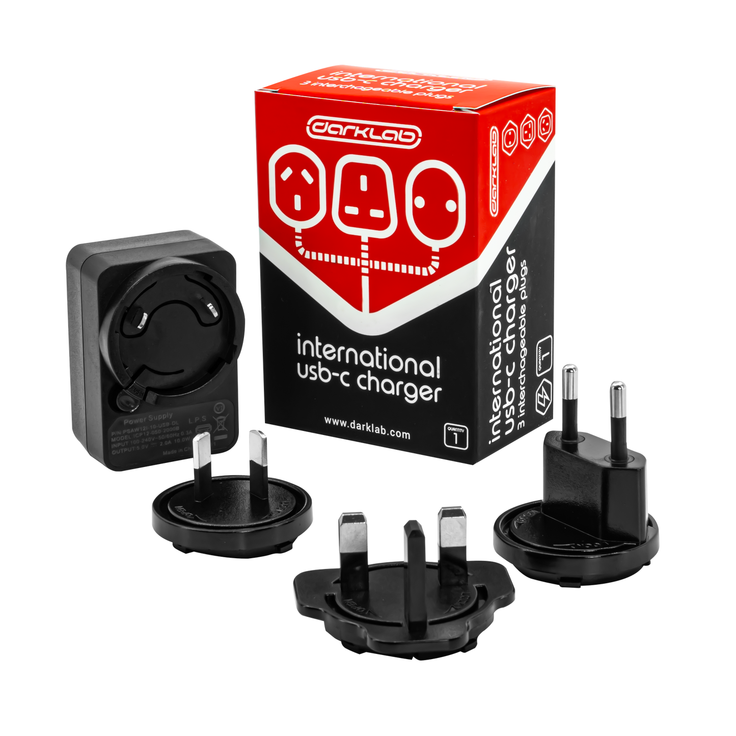 International USB-C Charger - Monster Steel