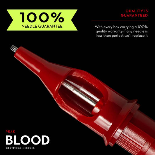 Blood Cartridge Needles - Peak - Box of 20 - Monster Steel