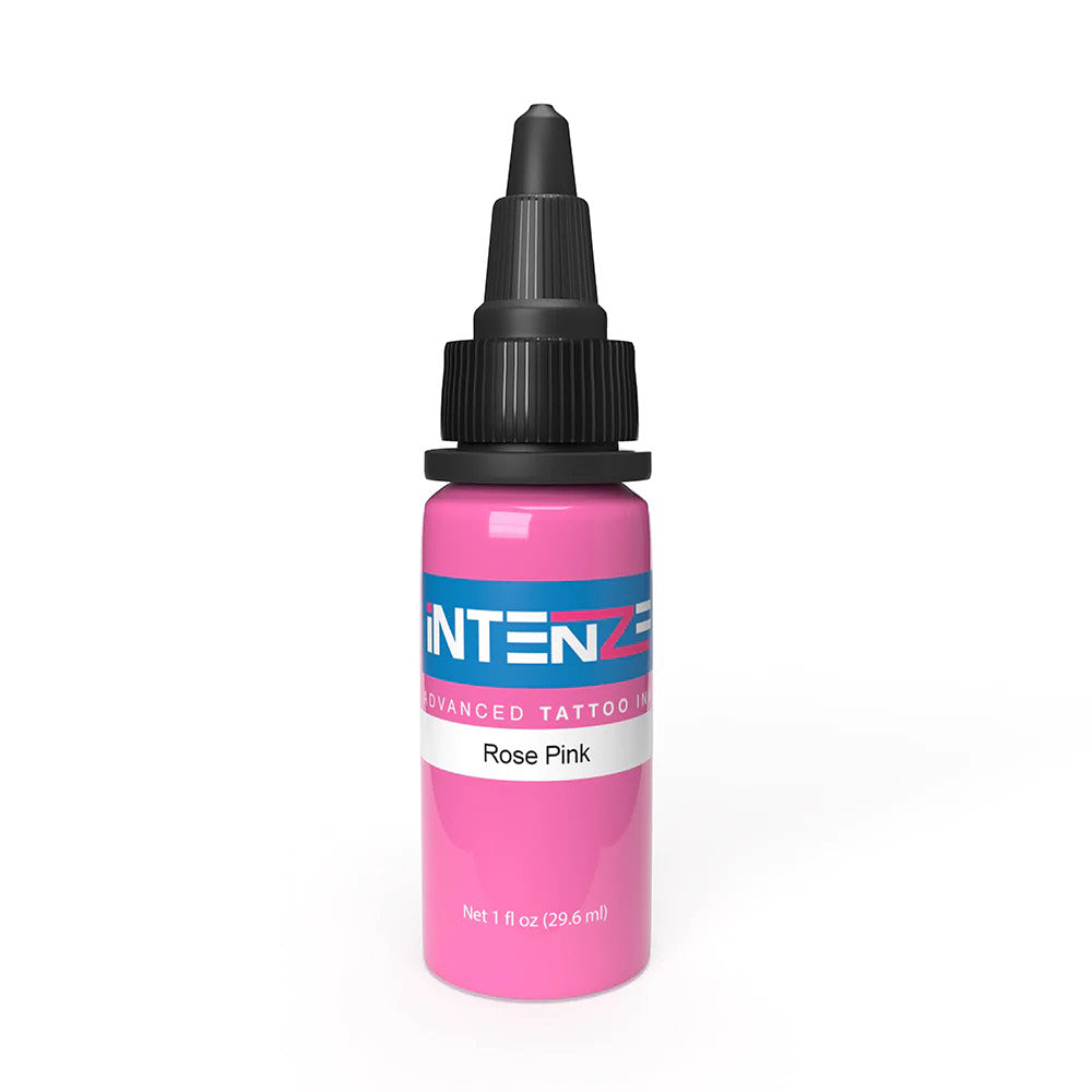 Intenze Tattoo Ink - Rose Pink - Pick Size - Monster Steel