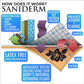 Saniderm Transparent Adhesive Bandage - 4" x 8 yard Roll