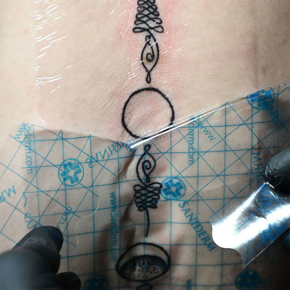 Saniderm Transparent Adhesive Bandage - 10.2" x 8 yard Roll - Monster Steel