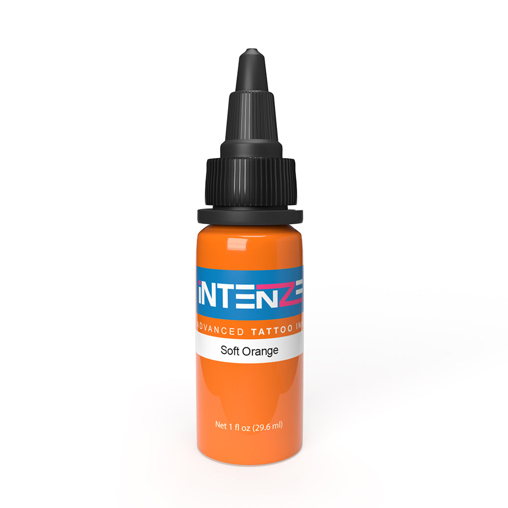 Intenze Tattoo Ink - Soft Orange - Pick Size - Monster Steel