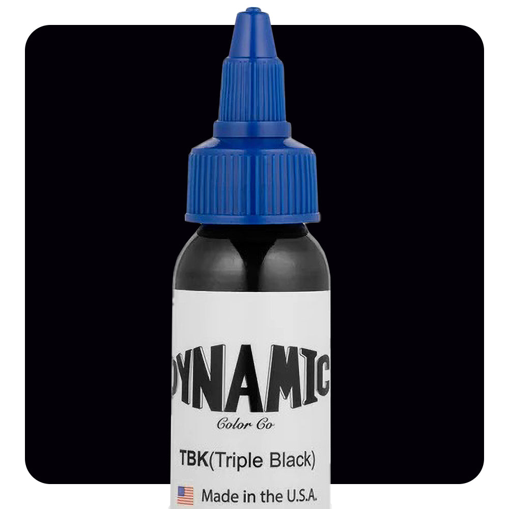 Dynamic Tattoo Ink | Triple Black | 1 oz - Monster Steel