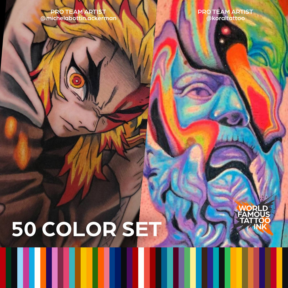 50 color Set — World Famous — 1oz - Monster Steel