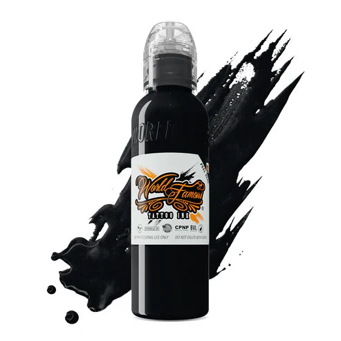 Blackout — World Famous Tattoo Ink — Pick Size - Monster Steel