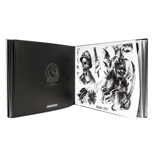 Tattoo Flash Black & White - Tattoo Point SP - Monster Steel