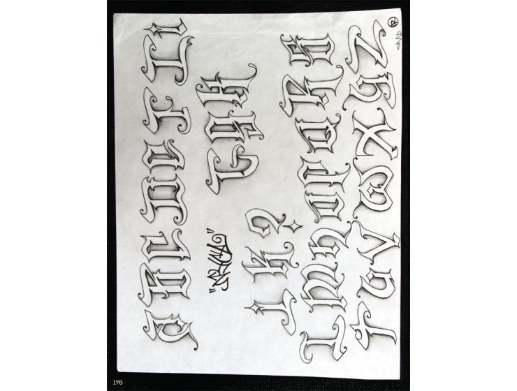 Nyce Lettering Sketchbook by Galo Balseca - Monster Steel