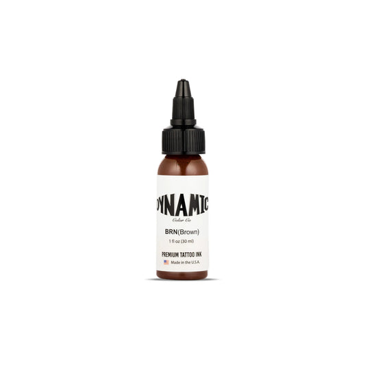 Dynamic Tattoo Ink | Brown | 1 oz - Monster Steel