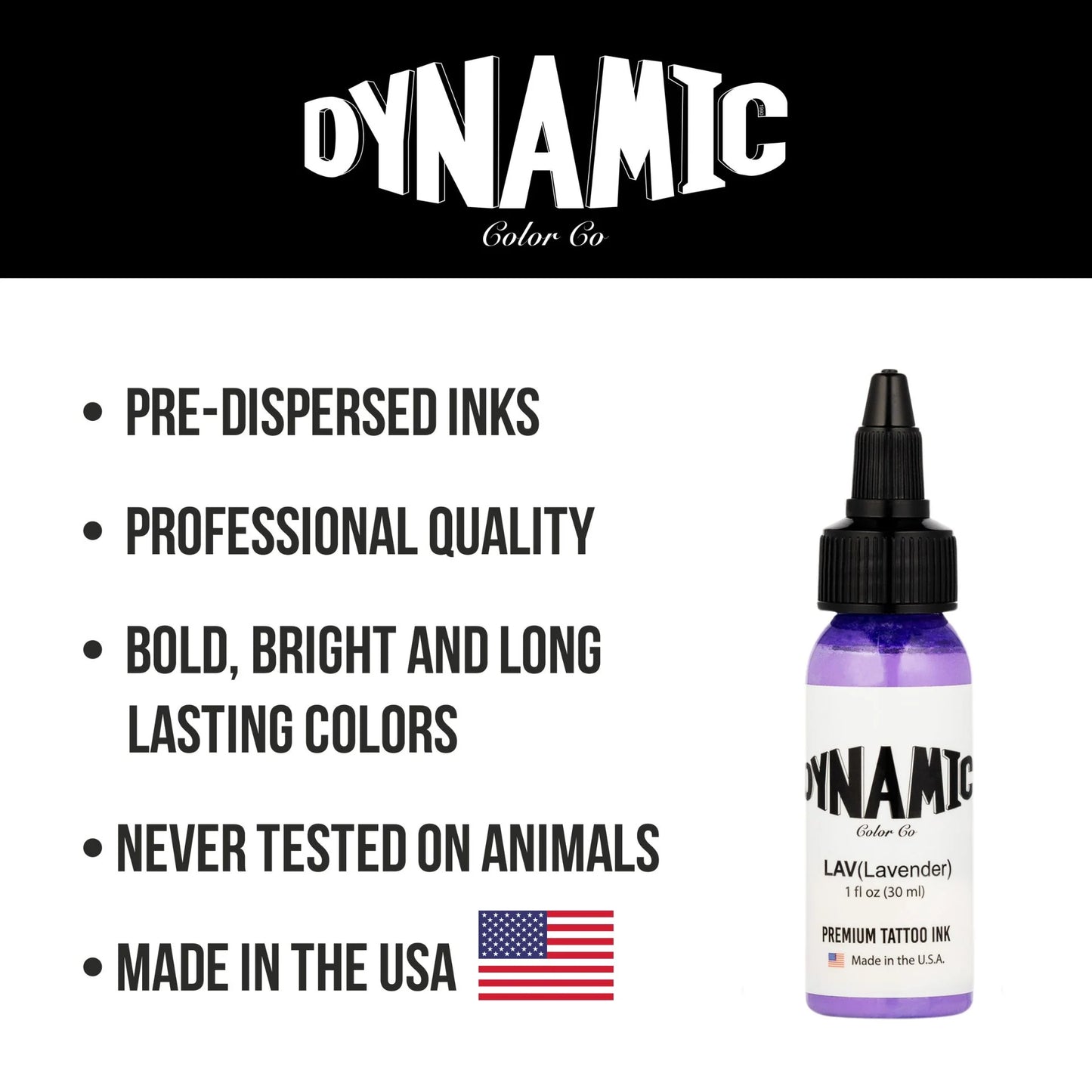 Dynamic Tattoo Ink Lavender 1 oz - 5