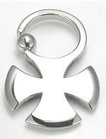 Iron Cross Captive Ring - Monster Steel