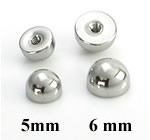 14g–12g Steel Half Ball — Price Per 1 - Monster Steel