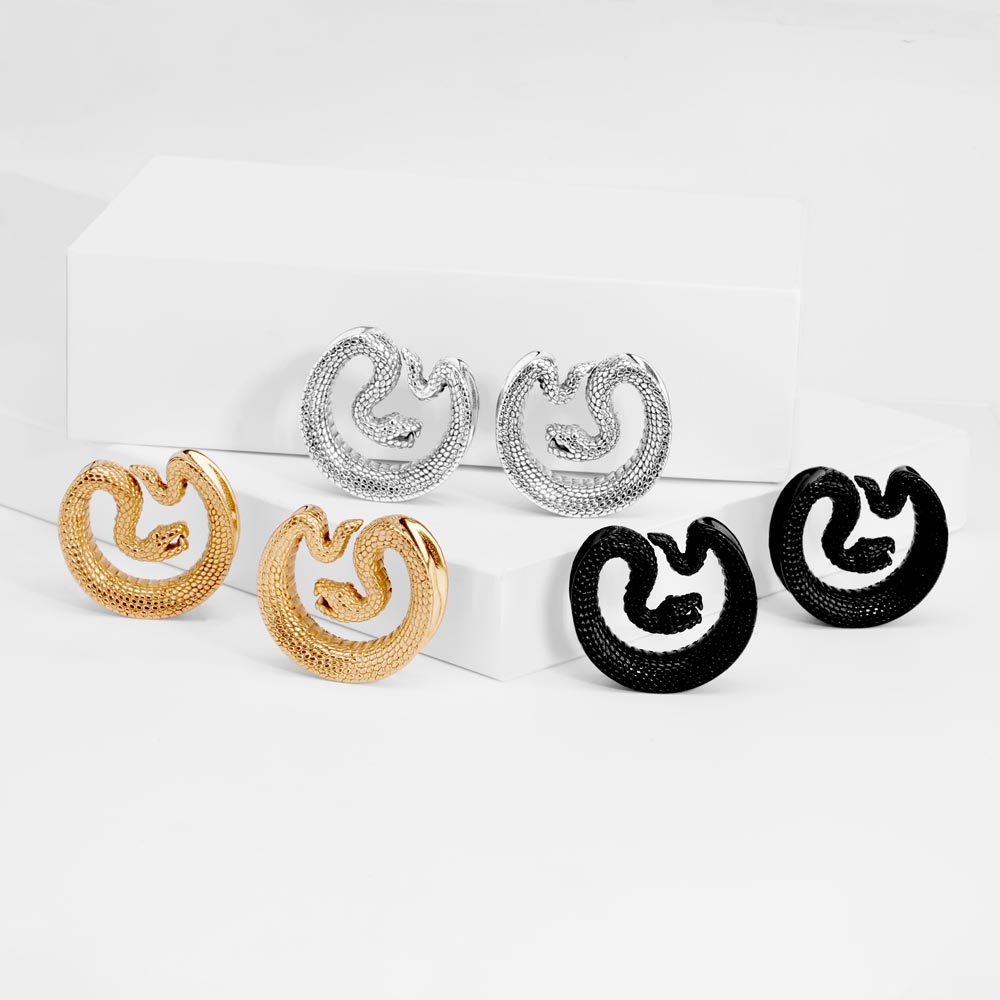 Coiled Snake Double Flared Saddle Weights - Price Per 2 - Monster Steel