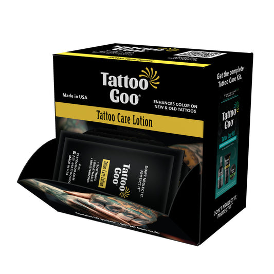 Case of 50 of Tattoo Goo Lotion Pillow Pack - 4mL