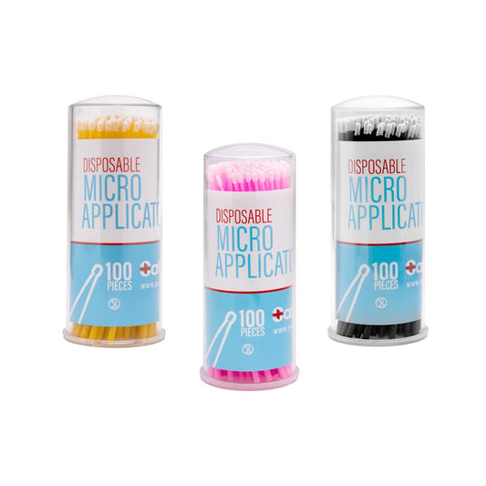Saferly Disposable Micro Applicators — 100 Pieces — Pick Diameter - Painful Pleasures