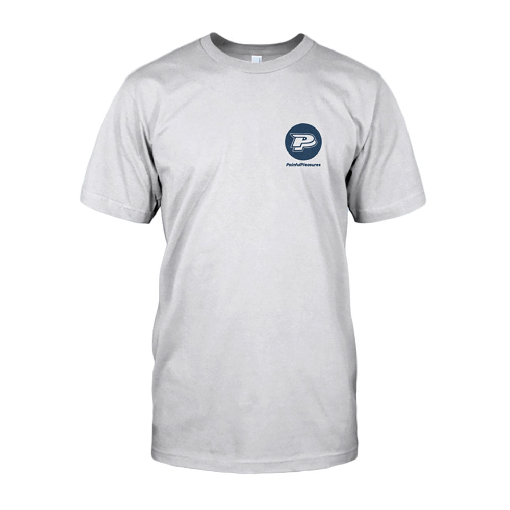 PainfulPleasures Shop Heather Grey Unisex Tee - Monster Steel