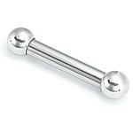 8g Internally Threaded Steel Straight Barbell — Price Per 1 - Monster Steel