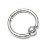 12g Steel Captive Bead Ring — Price Per 1 - Monster Steel
