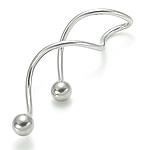 16g Unique Lasting Spiral Navel or Ear Jewelry - Monster Steel