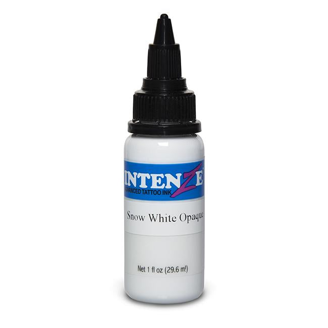 Intenze Tattoo Ink - Snow White Opaque - Pick Size - Monster Steel