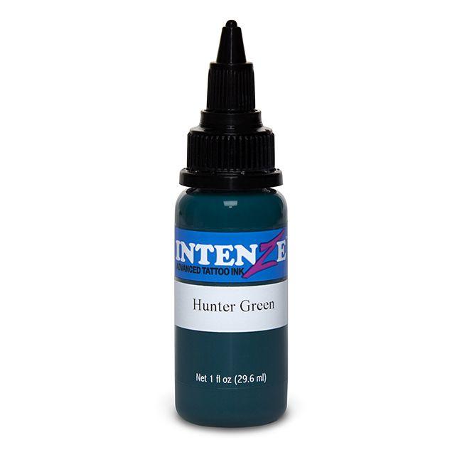Intenze Tattoo Ink - Hunter Green - Pick Size - Monster Steel