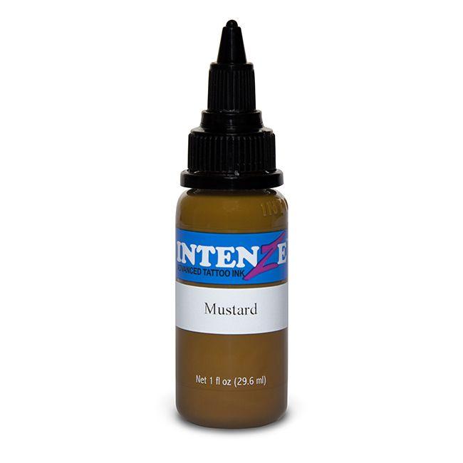 Intenze Tattoo Ink - Mustard - Pick Size - Monster Steel