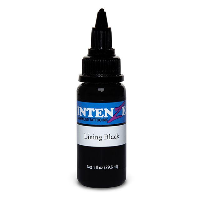 Intenze Tattoo Ink - Lining Black - Pick Size - Monster Steel