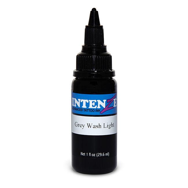 Intenze Tattoo Ink - Gray Wash Light - Pick Size - Monster Steel