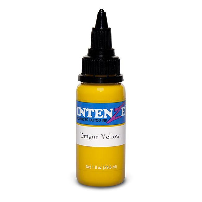 Dragon Yellow — Intenze Tattoo Ink — 1oz Bottle - Monster Steel