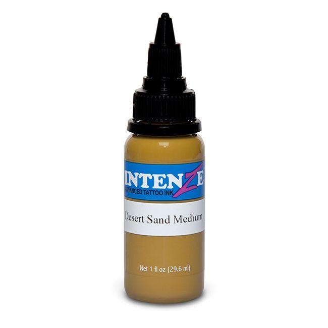 Intenze Tattoo Ink - Desert Sand Medium - Pick Size - Monster Steel