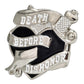 Unisex Death Before Dishonor Heart Military Ribbon Belt Buckle