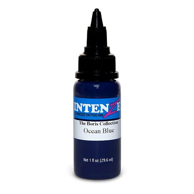 Intenze Tattoo Ink - Ocean Blue Boris Series - Monster Steel