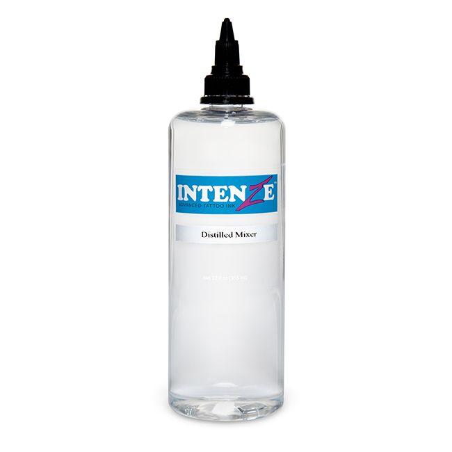 Bob Tyrrell Distilled Mixer — Intenze Tattoo Ink — 12oz Bottle - Monster Steel