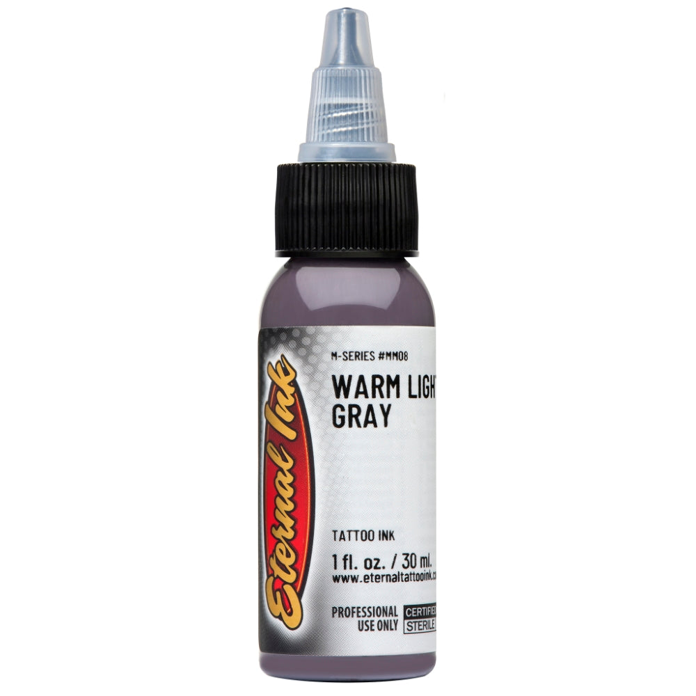 Eternal Tattoo Ink - Warm Light Gray M Series - Monster Steel