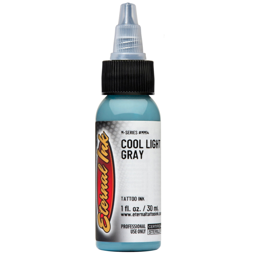 Eternal Tattoo Ink - Cool Light Gray M Series - Monster Steel