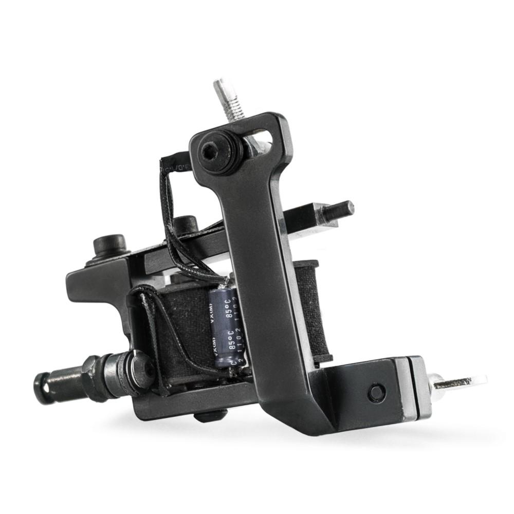 HM Mini Dietzel Liner Black Coil Tattoo Machine - Monster Steel