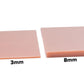APOF Tattooable Synthetic Canvas - 11” x 17” - 3mm Pink Tone