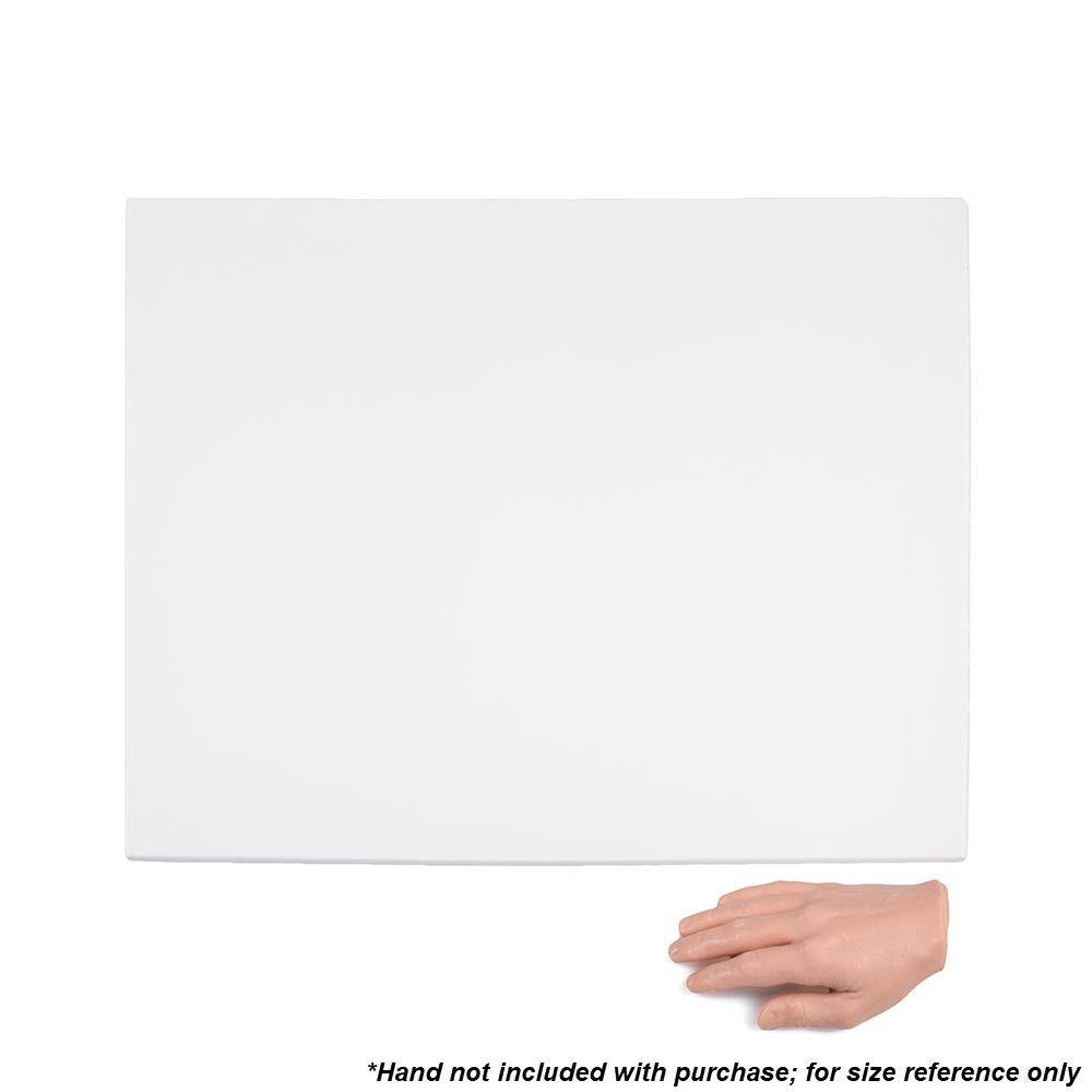 APOF Tattooable Synthetic Canvas - 18” x 24” - 4mm White